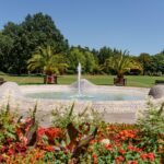 Springbrunnen im Park